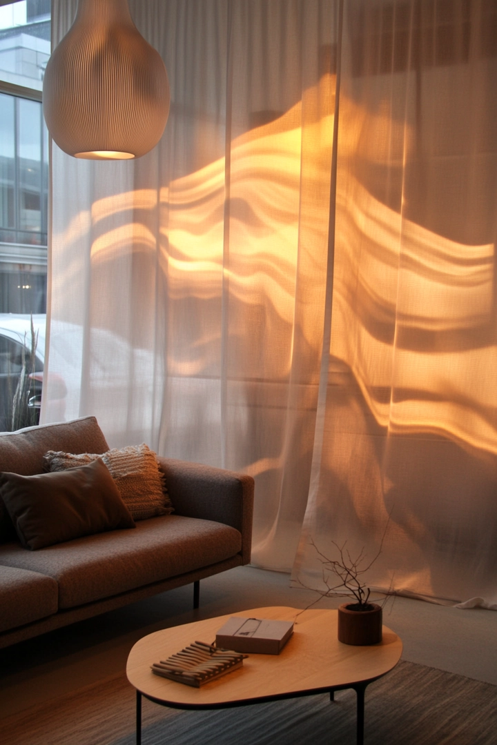 privacy curtain ideas living room 22