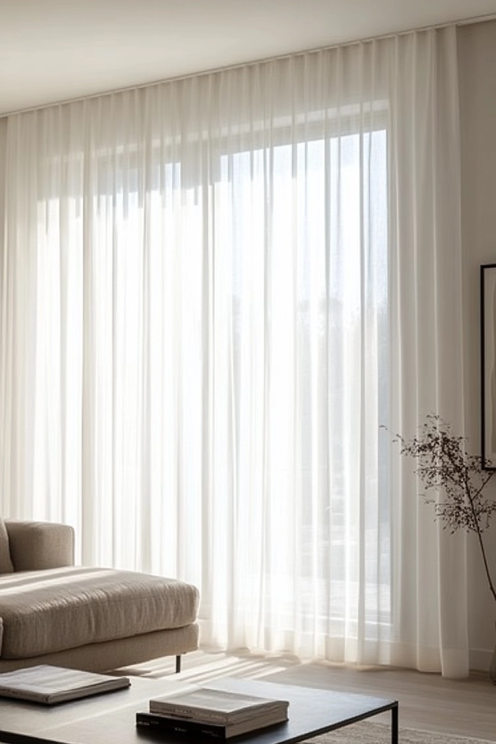 privacy curtain ideas living room 26