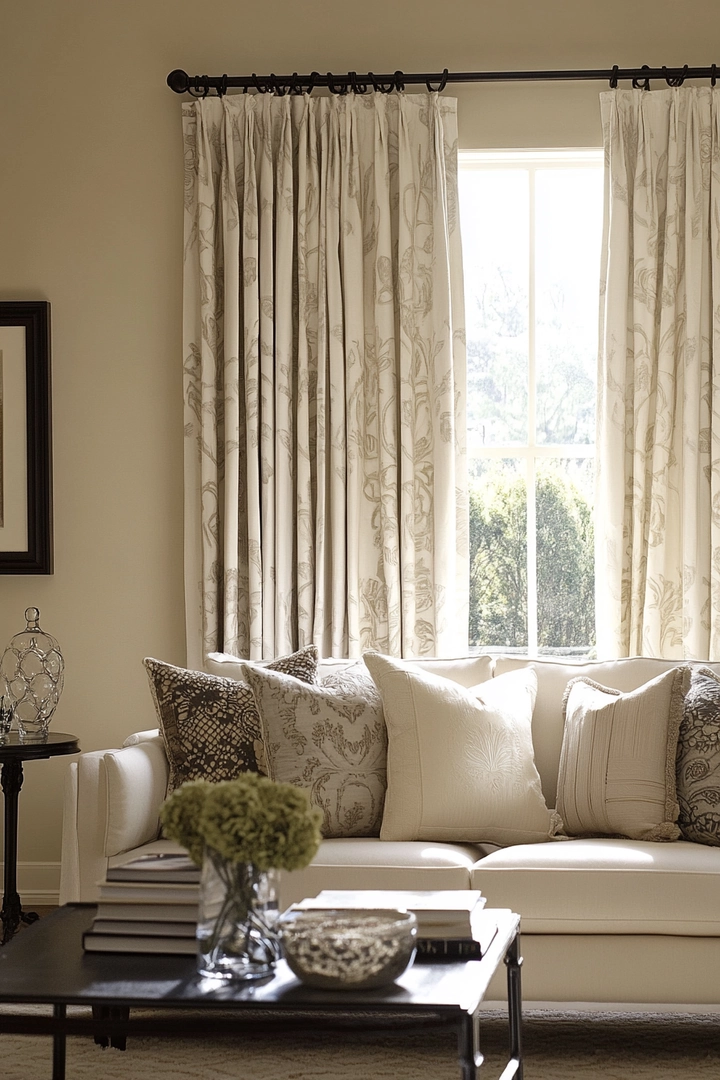 privacy curtain ideas living room 31