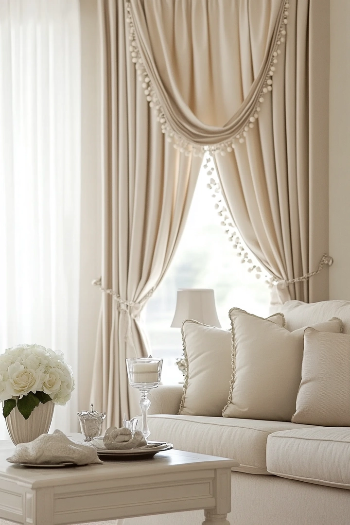 privacy curtain ideas living room 32