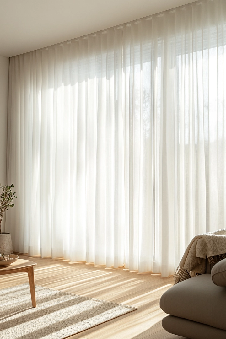 privacy curtain ideas living room 48