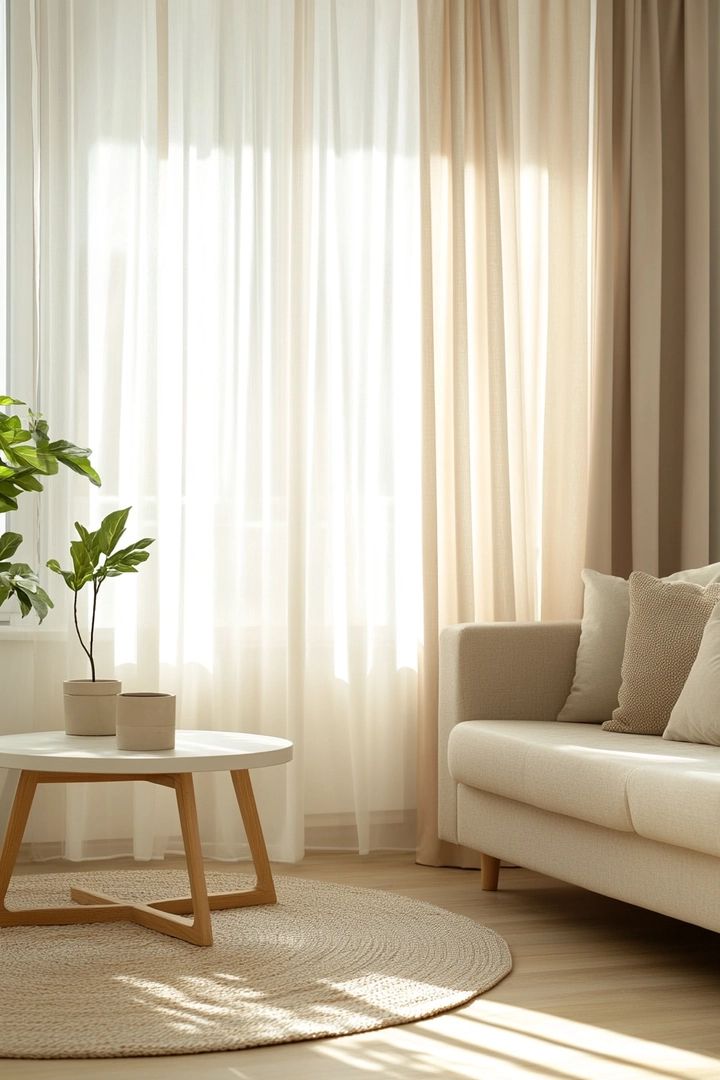 privacy curtain ideas living room 49