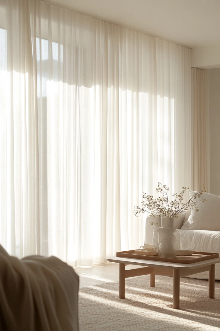 privacy curtain ideas living room 52