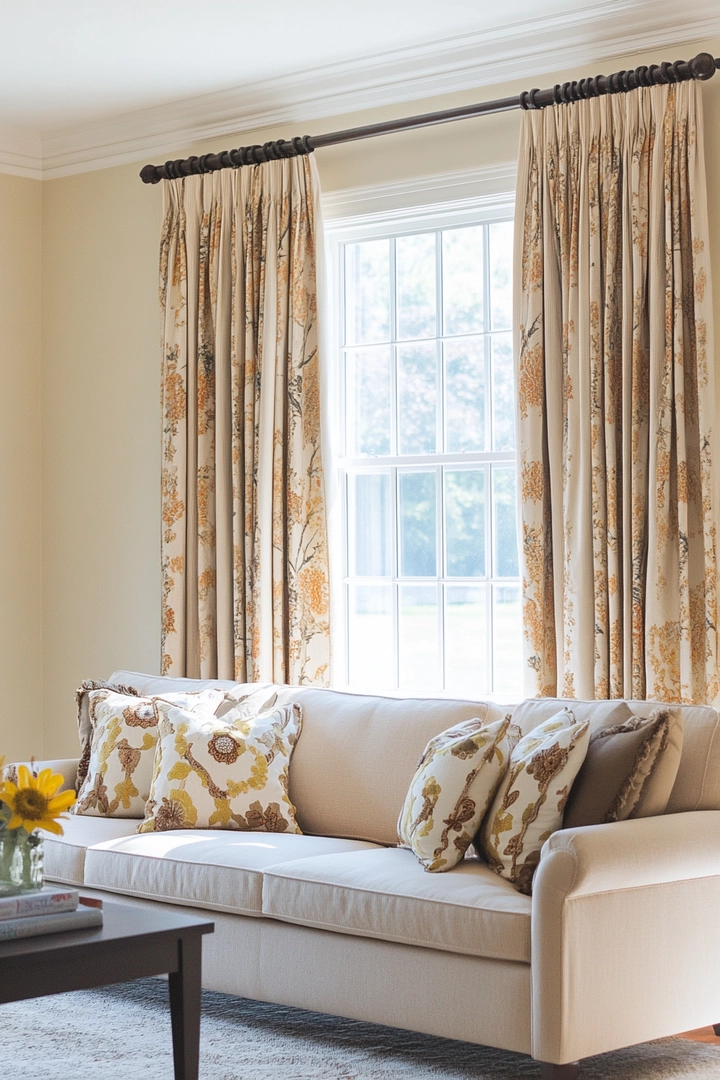 privacy curtain ideas living room 72