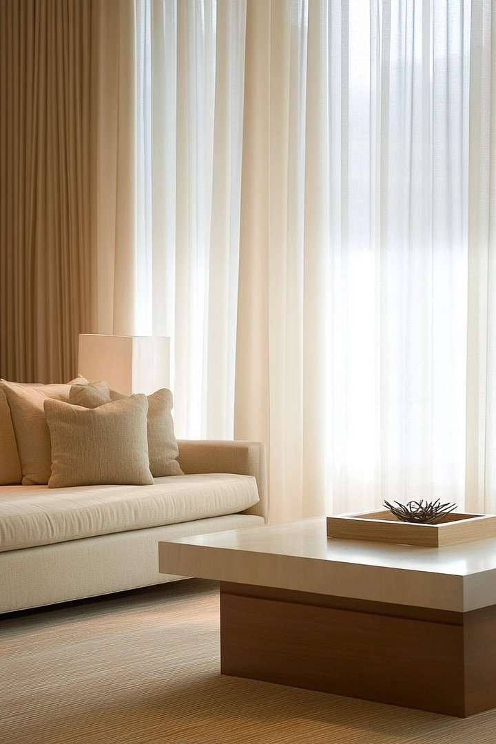 privacy curtain ideas living room 75