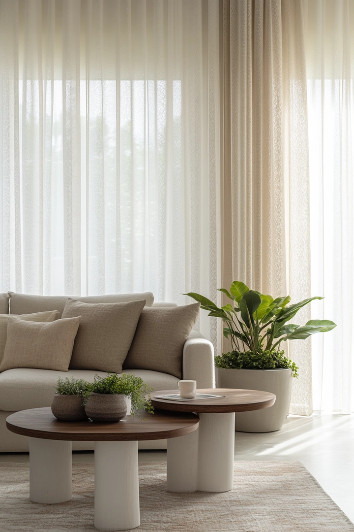 privacy curtain ideas living room 78