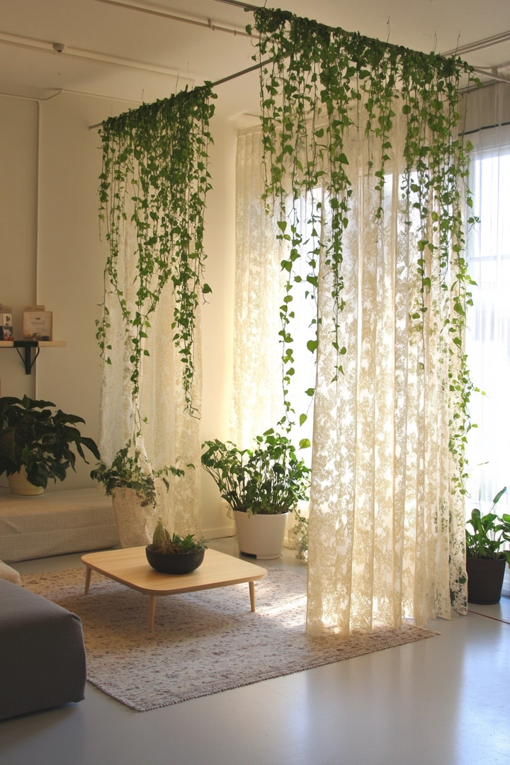 privacy curtain ideas living room 79