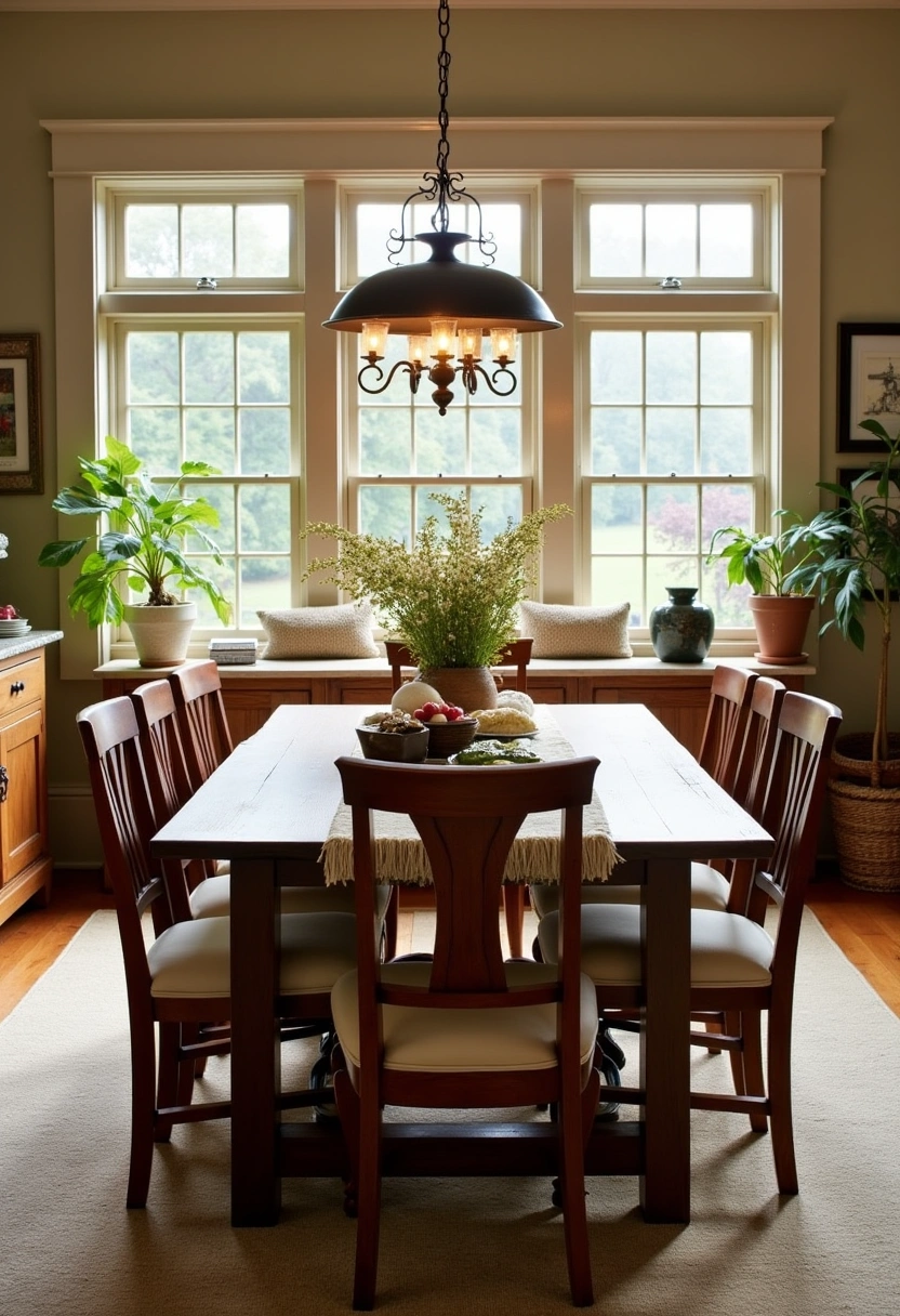 rustic dining room ideas 10