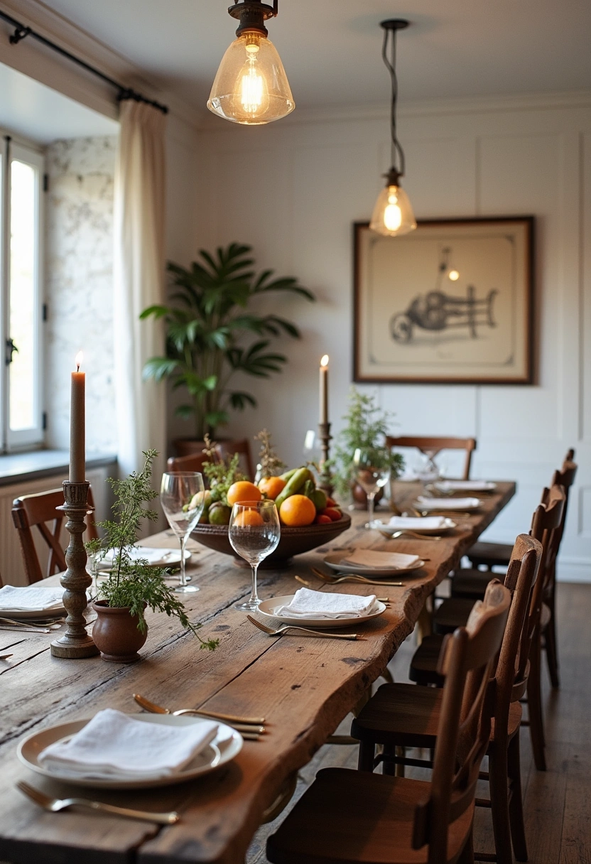 rustic dining room ideas 14