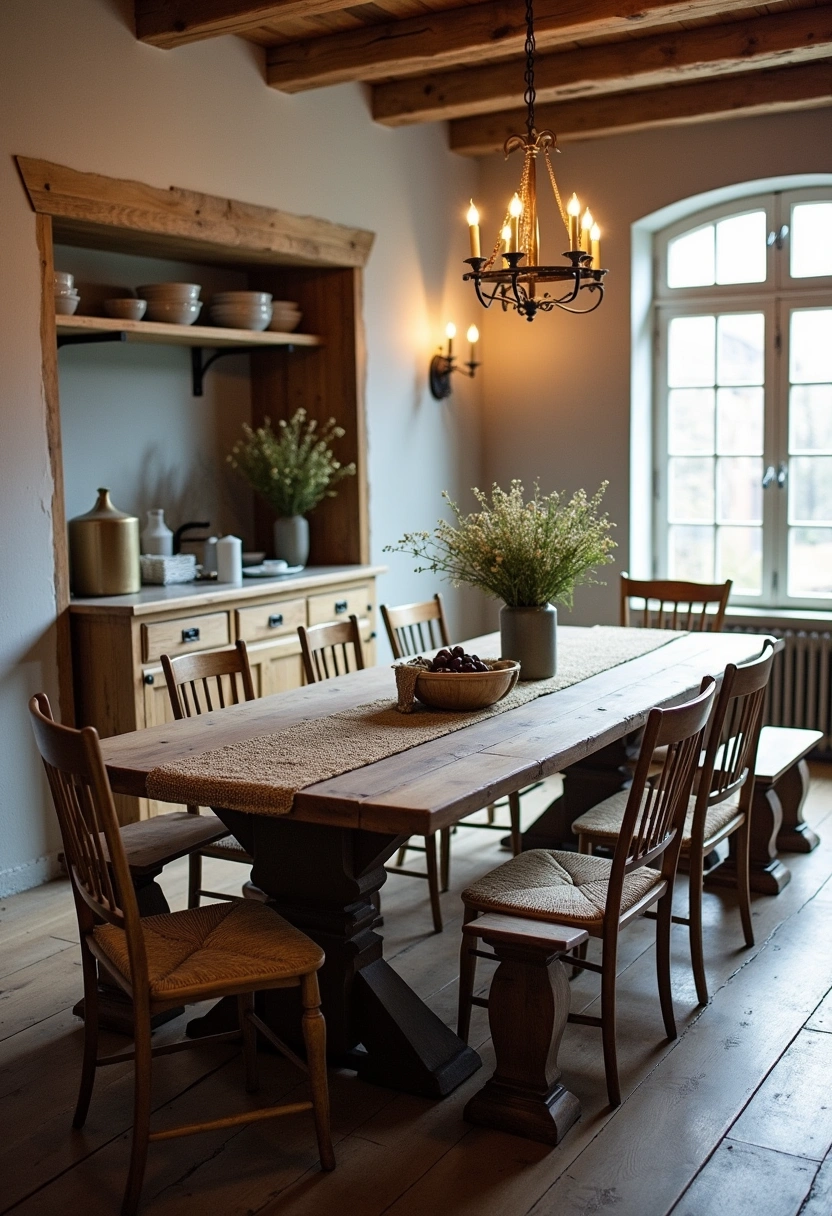 rustic dining room ideas 7