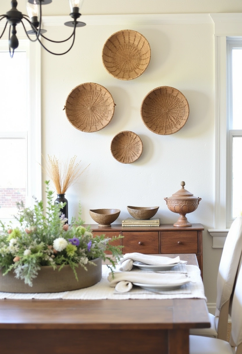 rustic dining room wall decor ideas 18