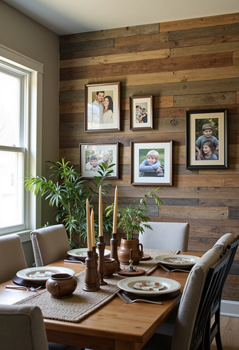 rustic dining room wall decor ideas 19