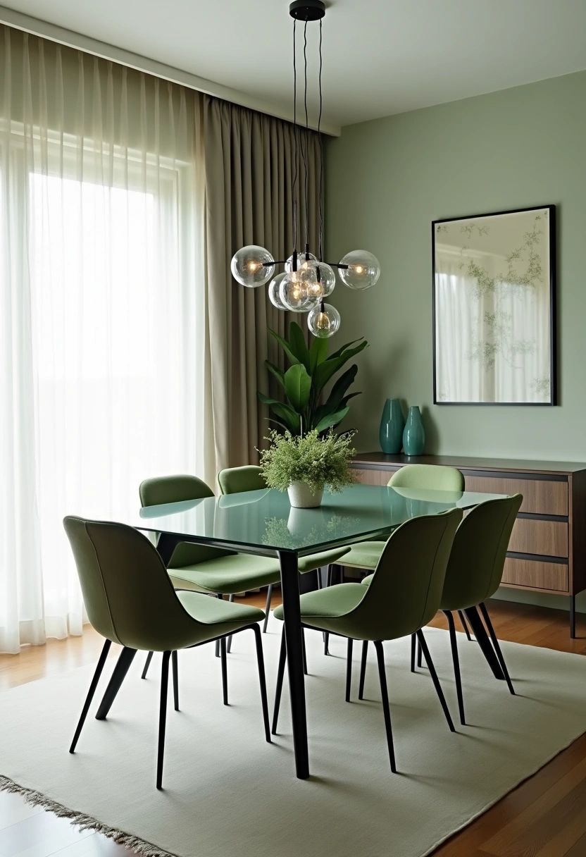 sage green dining room ideas 10