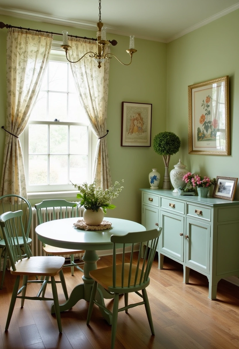 sage green dining room ideas 11