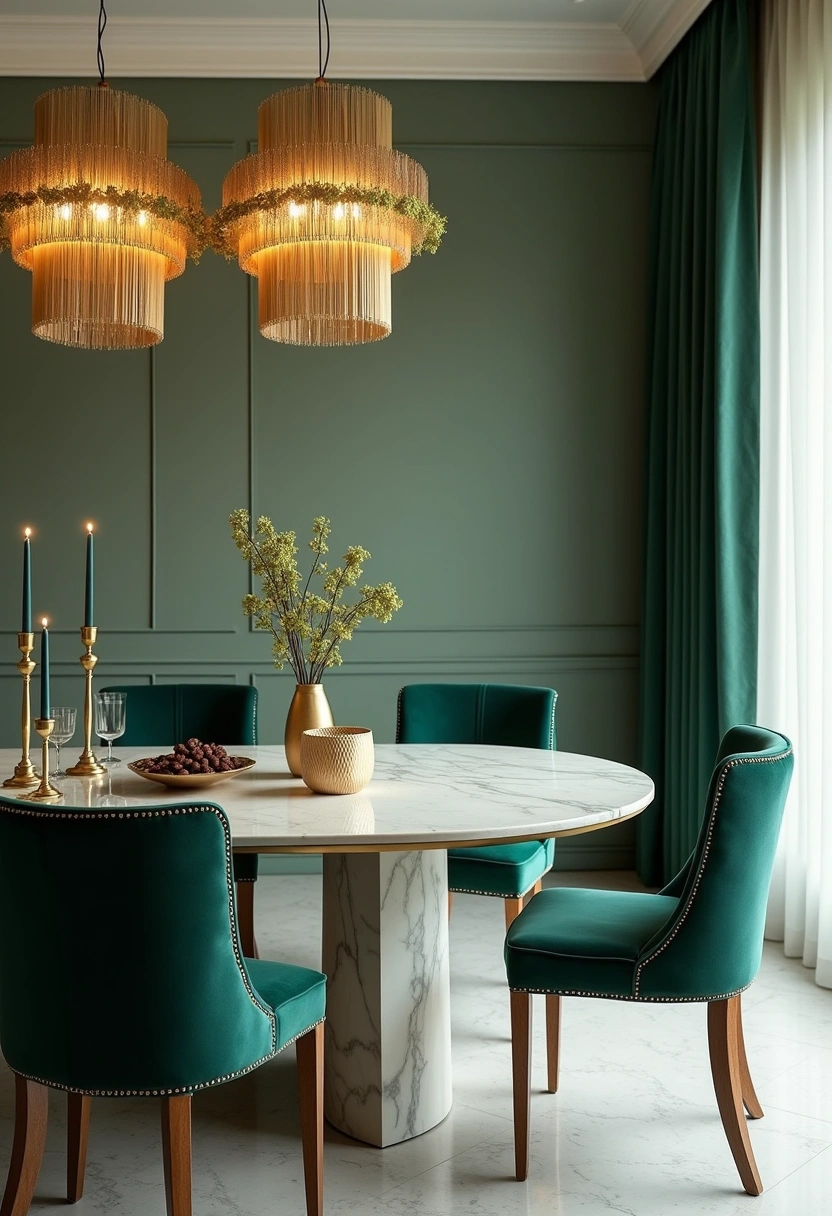 sage green dining room ideas 14