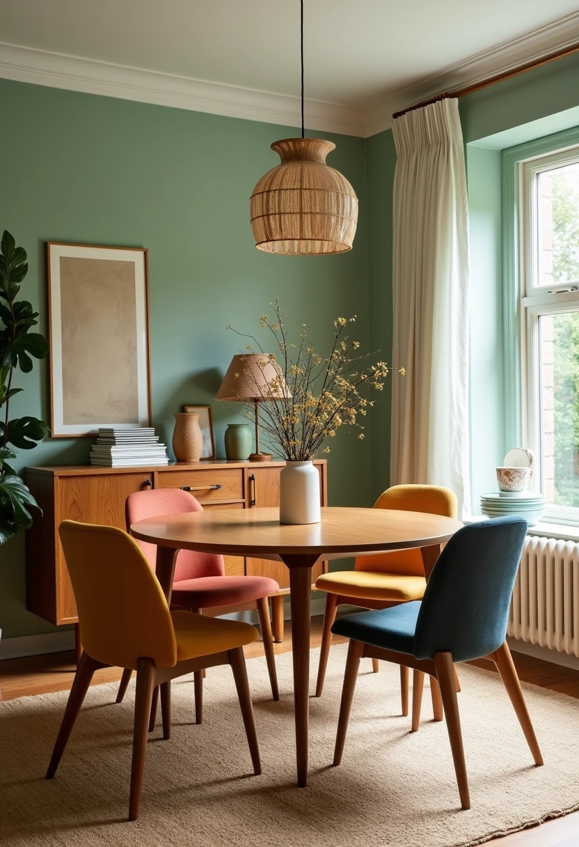 sage green dining room ideas 7