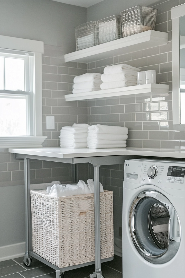 small laundry room ideas 1