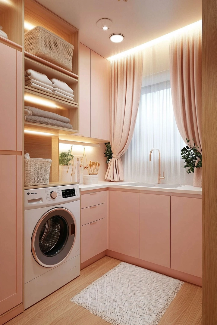 small laundry room ideas 58