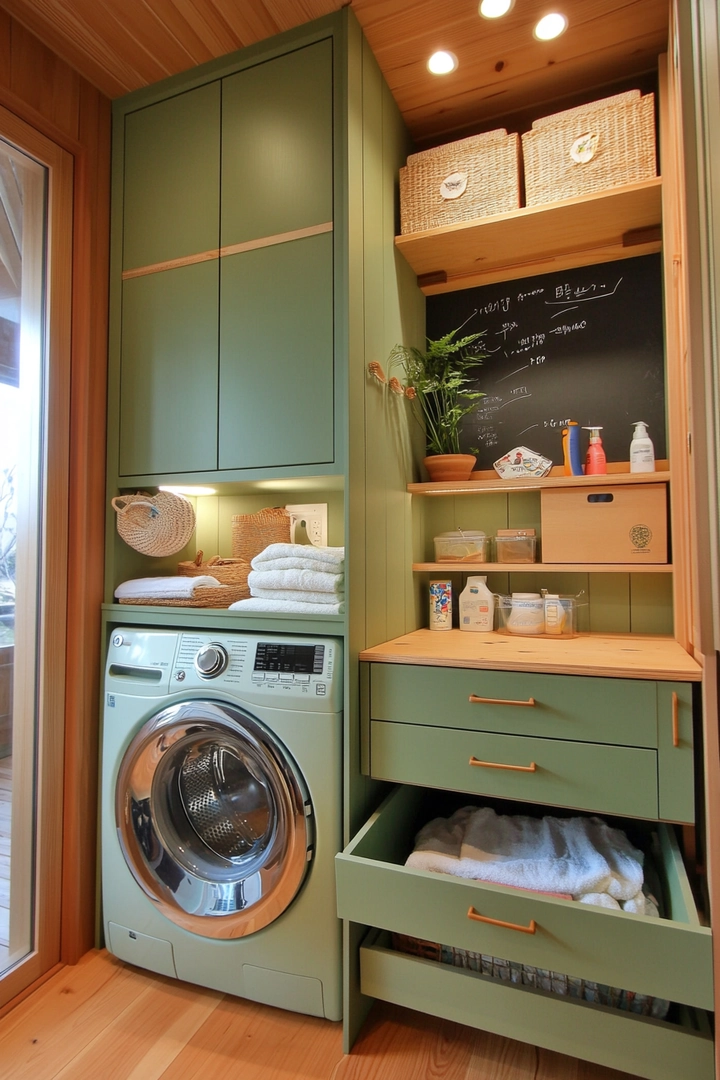 small laundry room ideas 7