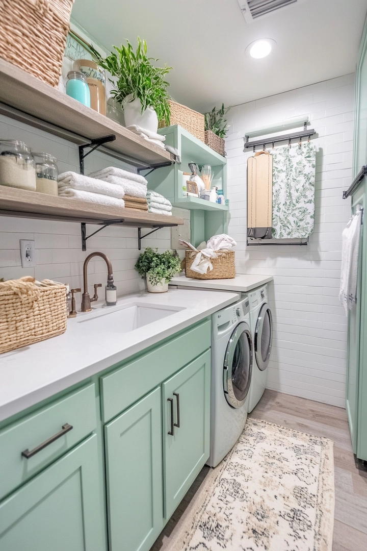 small laundry room ideas 78