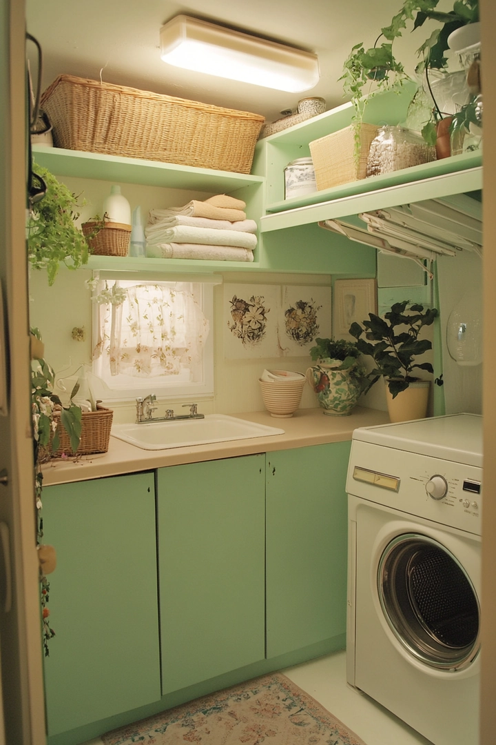 small laundry room ideas 79