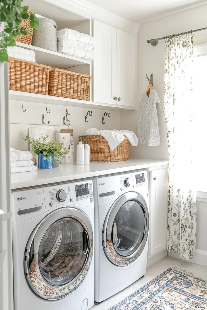 small laundry room makeover 1