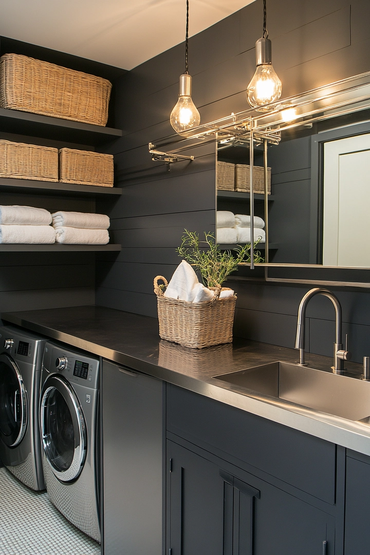 small laundry room makeover 13