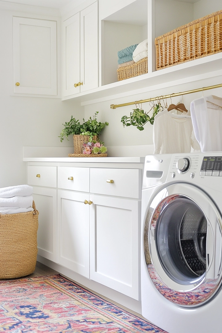 small laundry room makeover 2