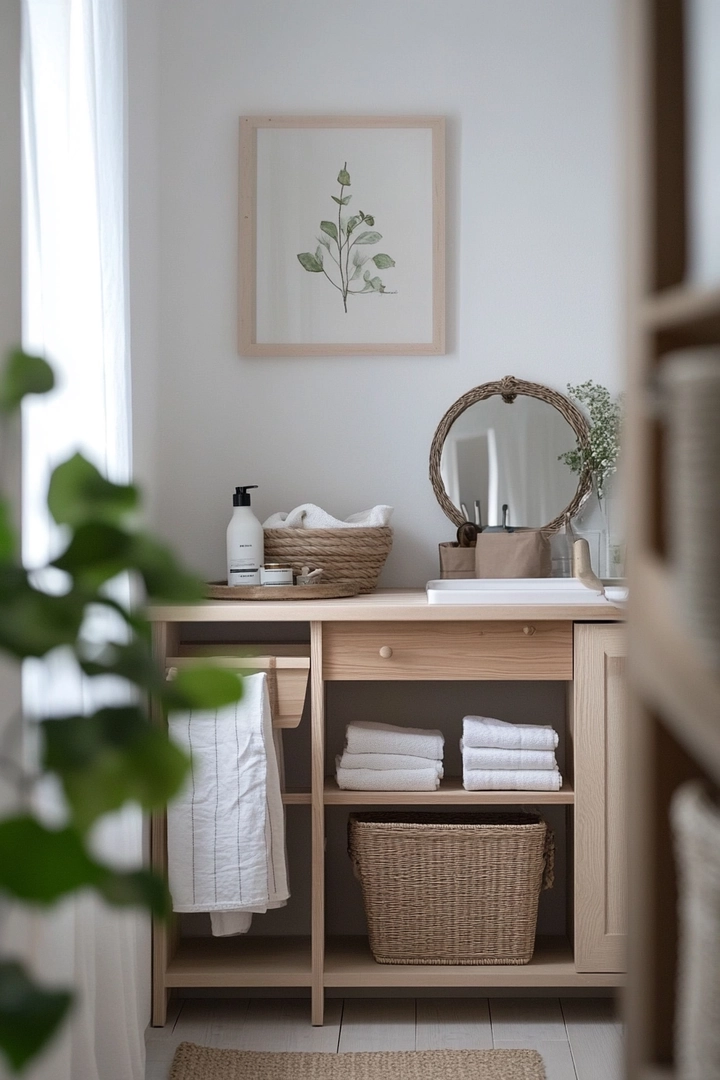 small laundry room makeover 20