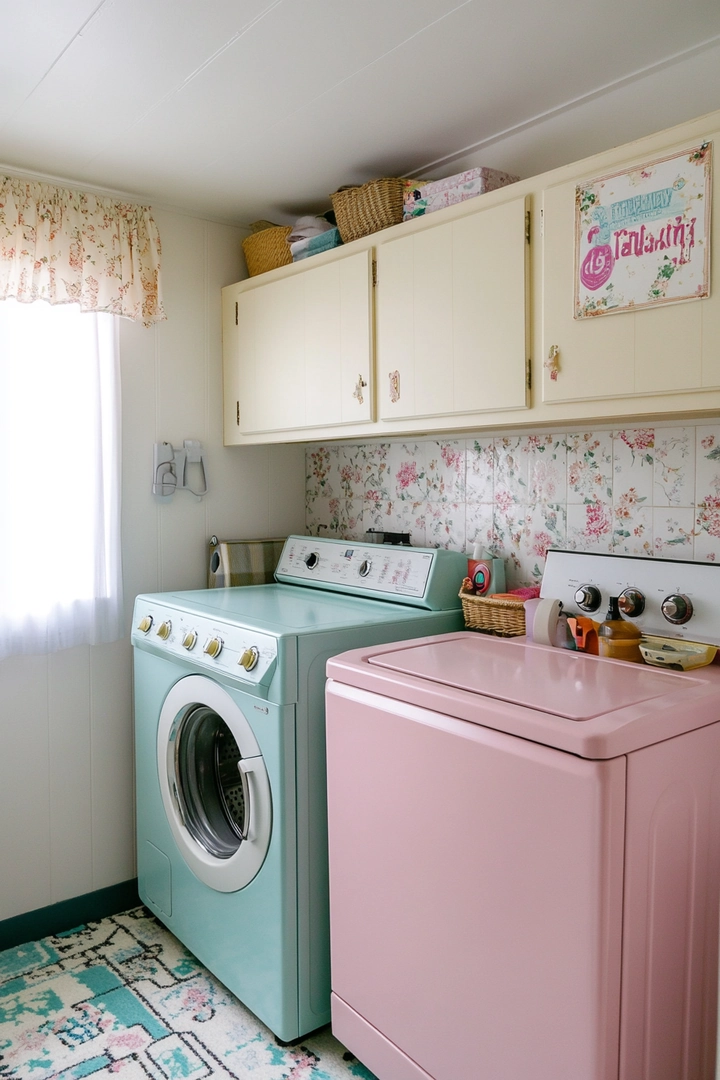 small laundry room makeover 22