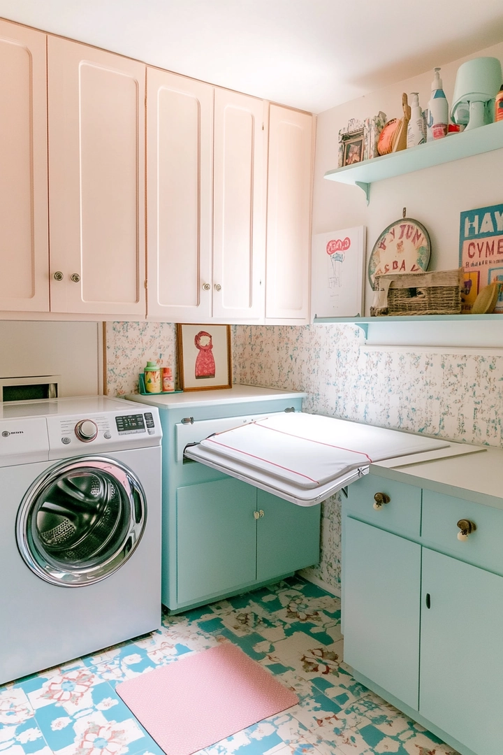 small laundry room makeover 23