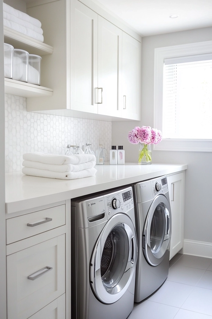 small laundry room makeover 25