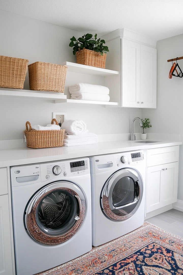 small laundry room makeover 3