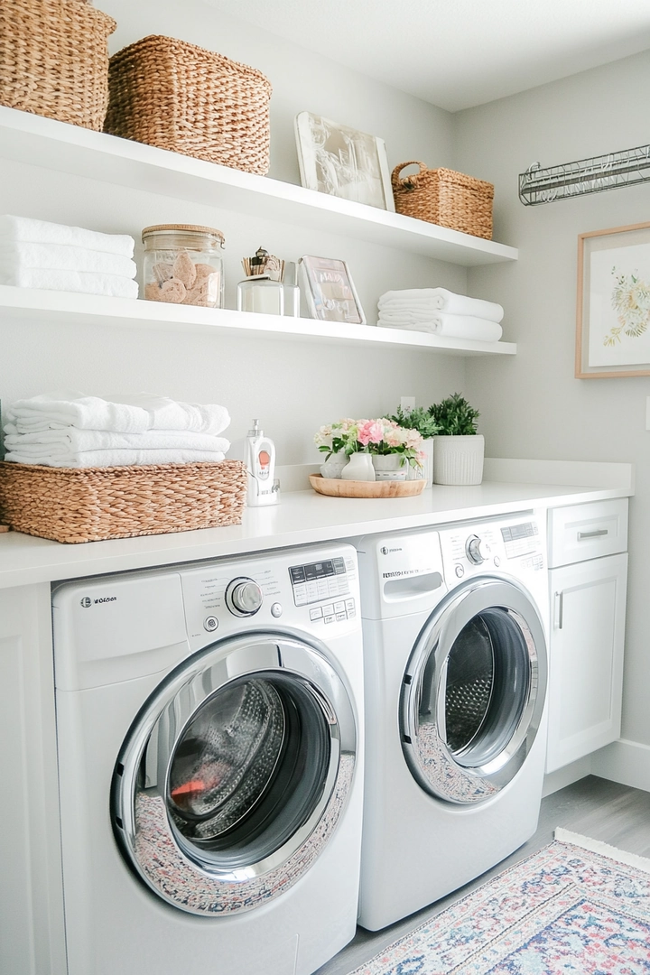 small laundry room makeover 4