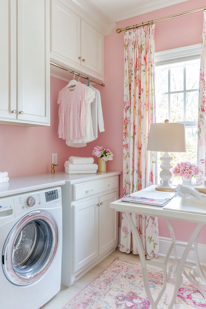 small laundry room makeover 41