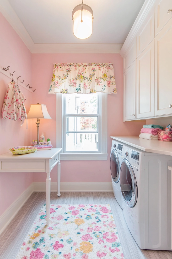 small laundry room makeover 44