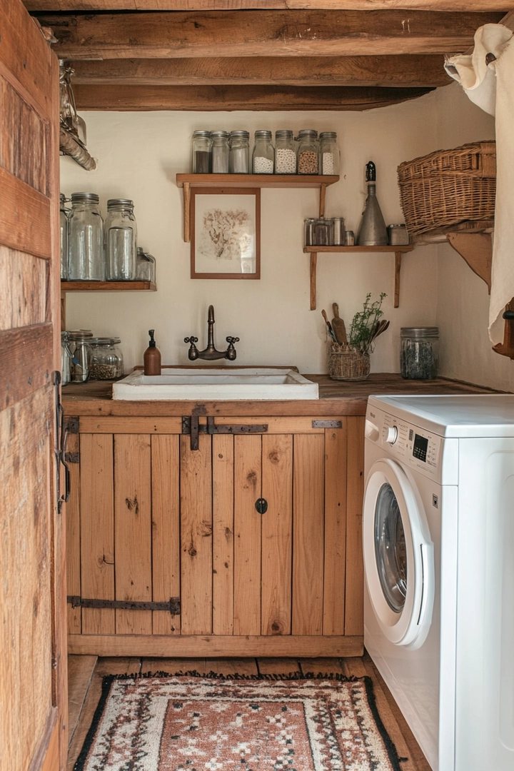 small laundry room makeover 6