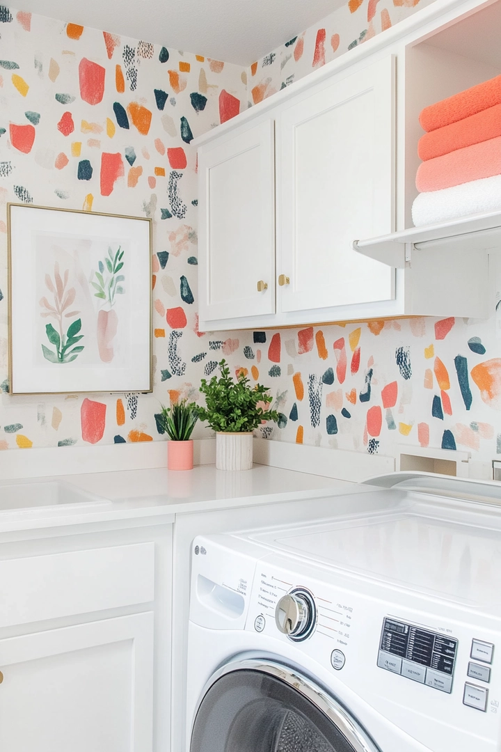 small laundry room makeover 80