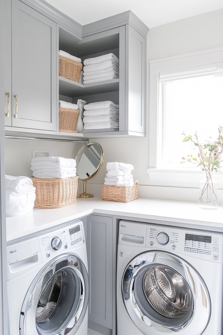 small laundry room organization 28