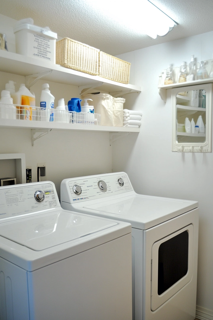 small laundry room organization 50