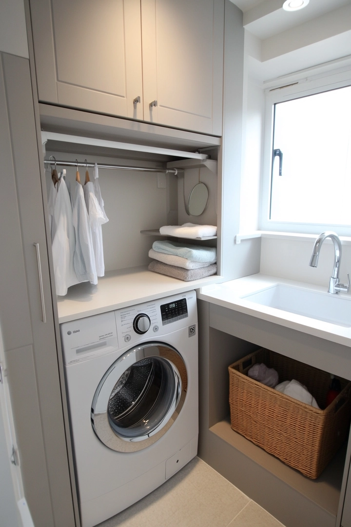 small laundry room organization 77