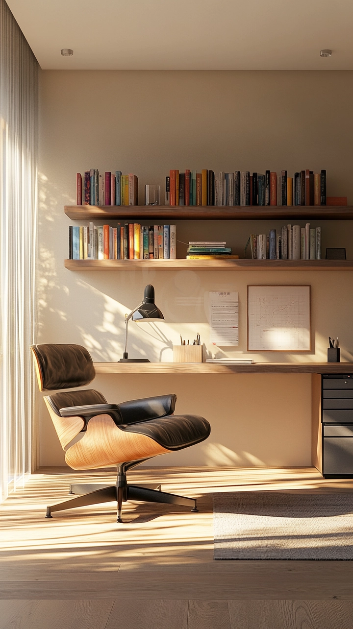 small office bookshelf ideas 16