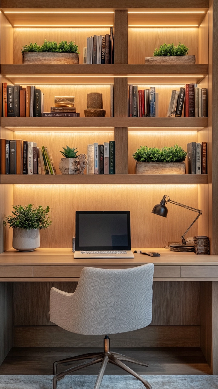 small office bookshelf ideas 28