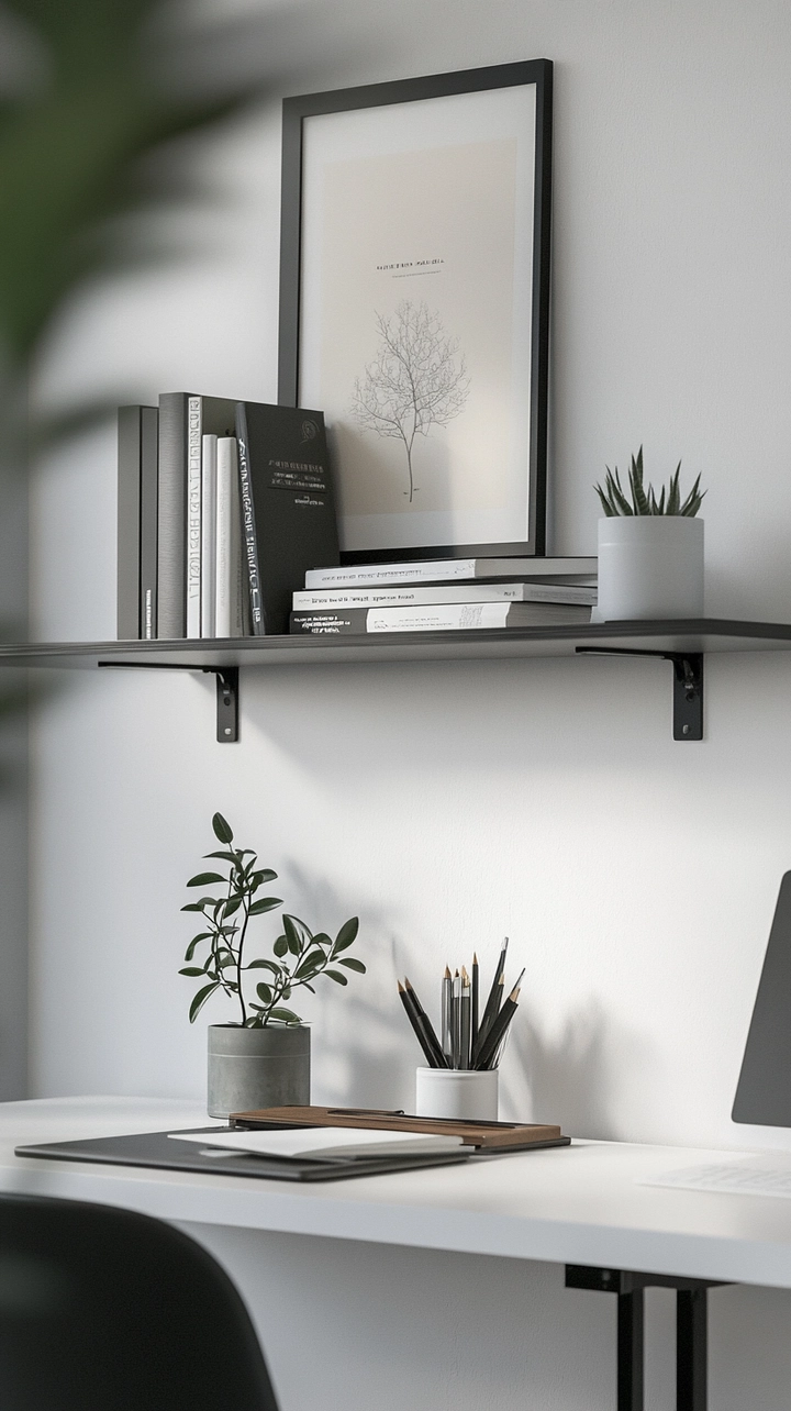 small office bookshelf ideas 42