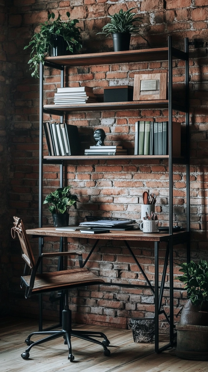 small office bookshelf ideas 49