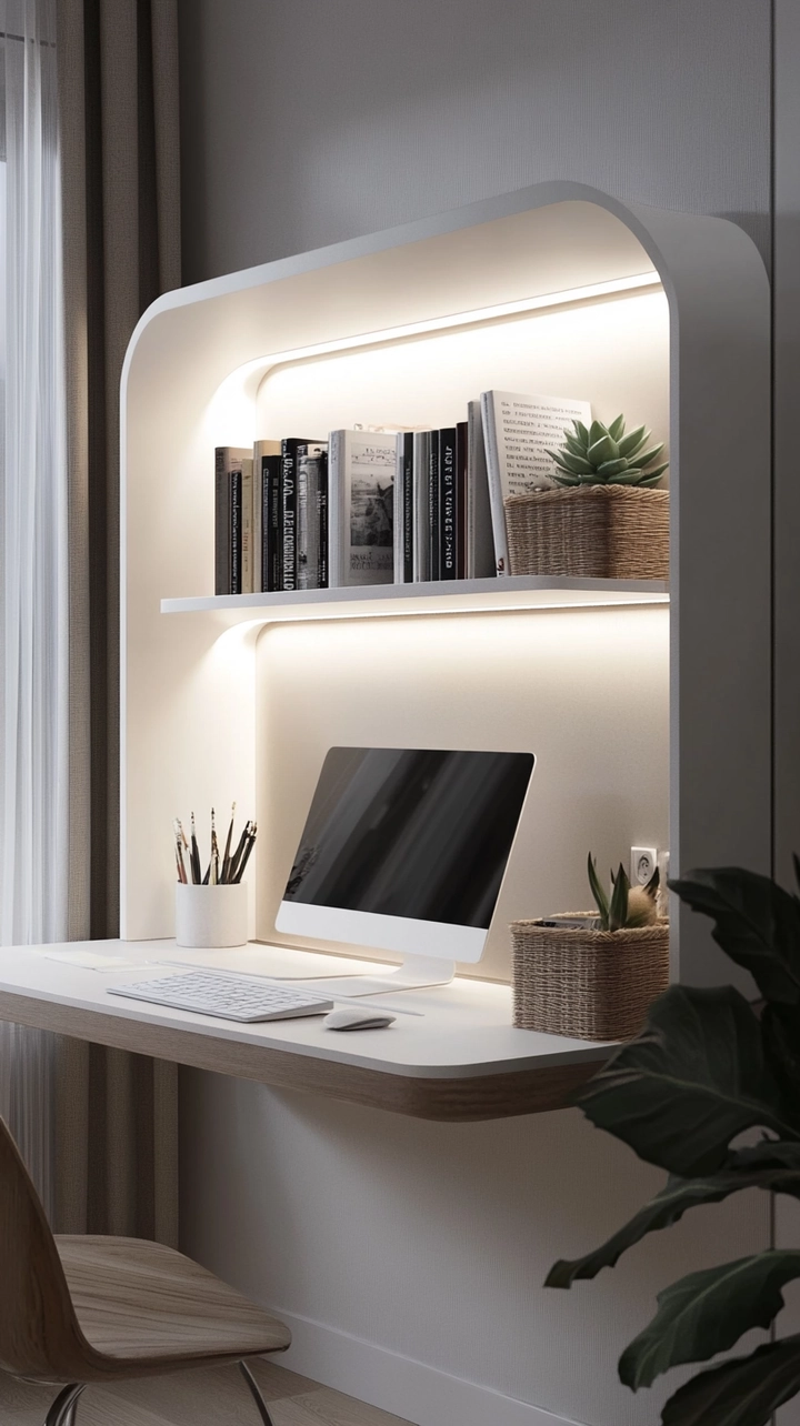 small office bookshelf ideas 80