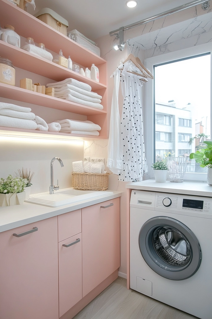 tiny laundry room ideas 10