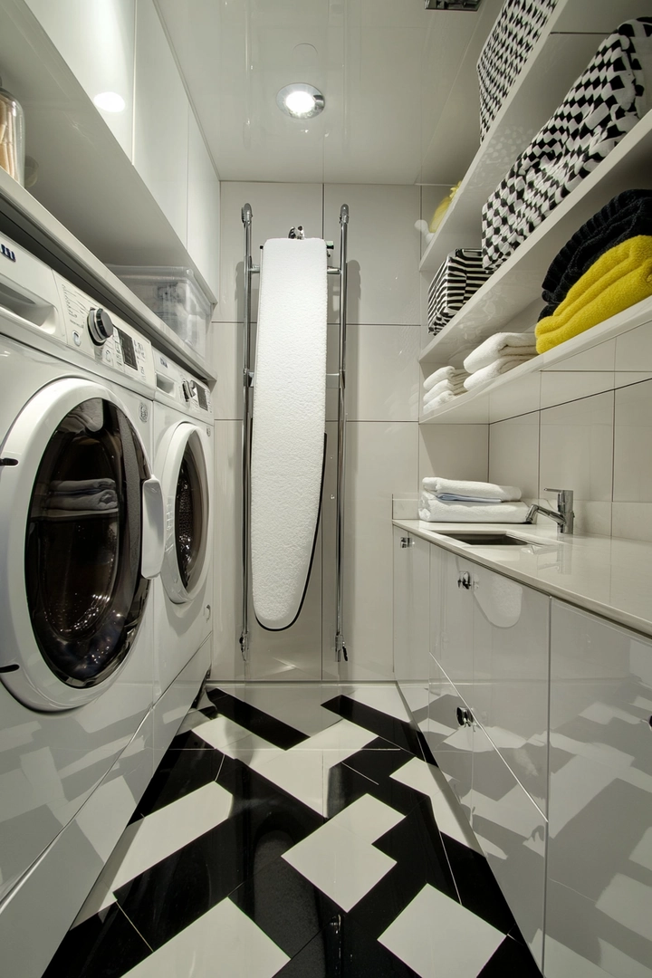 tiny laundry room ideas 19