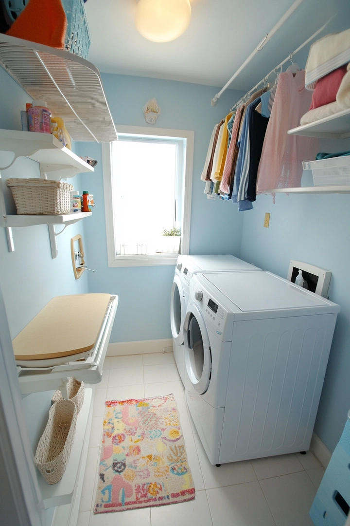 tiny laundry room ideas 2