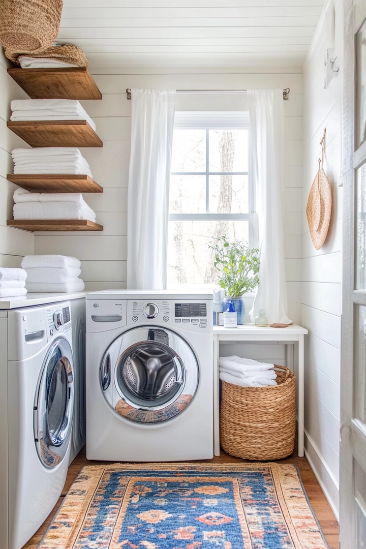 tiny laundry room ideas 21